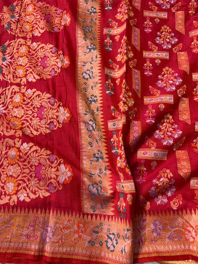 Beautiful pure premium cotton jamdani saree