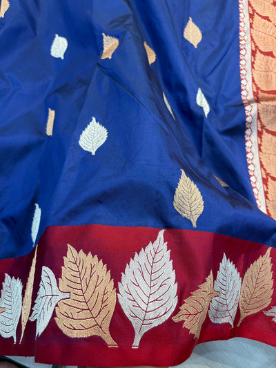 Beautiful Pure handloom katan silk saree