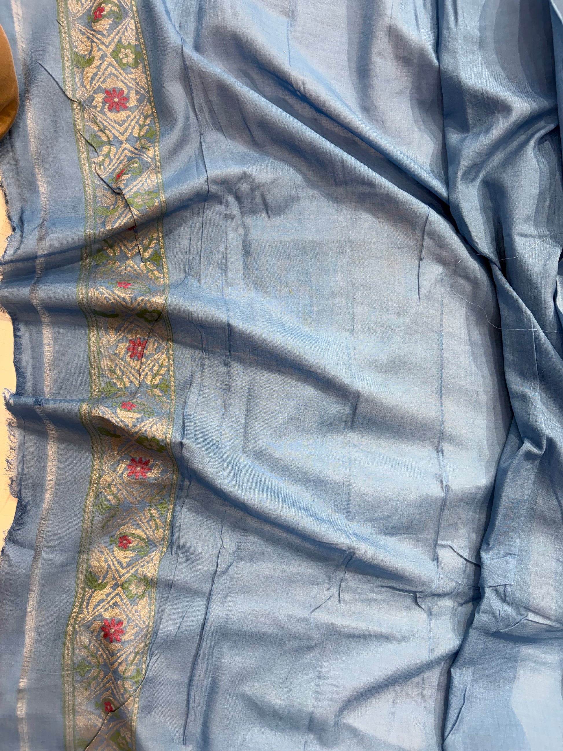 Beautiful pure premium cotton jamdani saree