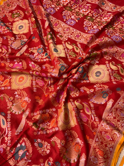 Beautiful pure premium cotton jamdani saree
