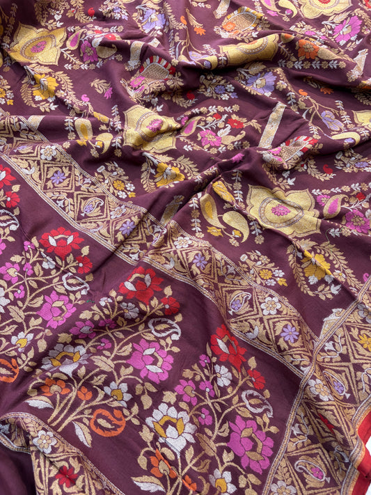 Beautiful pure premium cotton jamdani saree