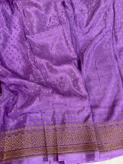 Beautiful Banarasi crepe silk saree