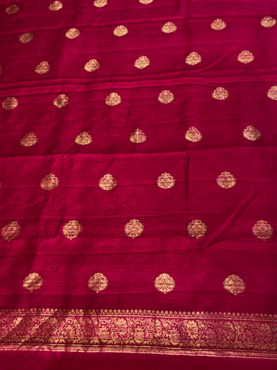 Pure handwoven Raw silk suit in beautiful combination