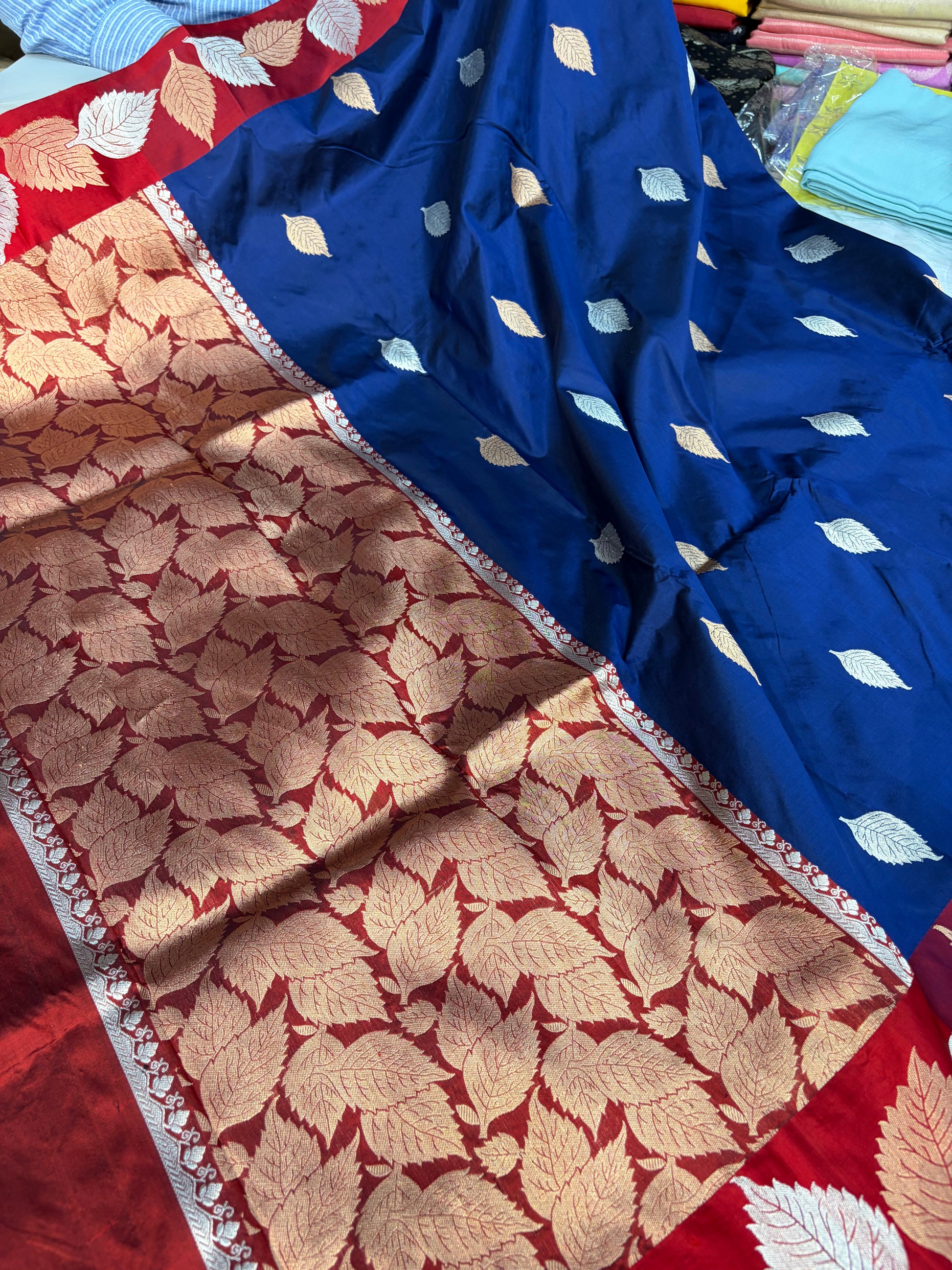 Beautiful Pure handloom katan silk saree