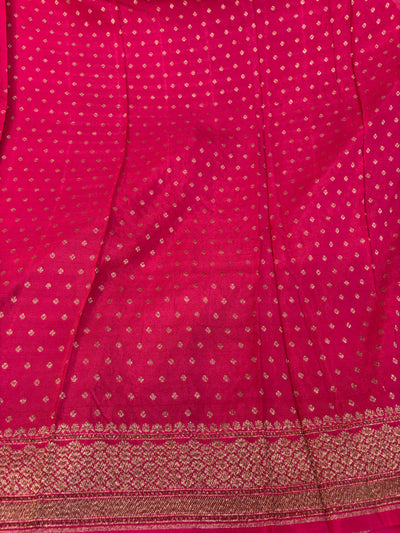Beautiful Banarasi crepe silk saree