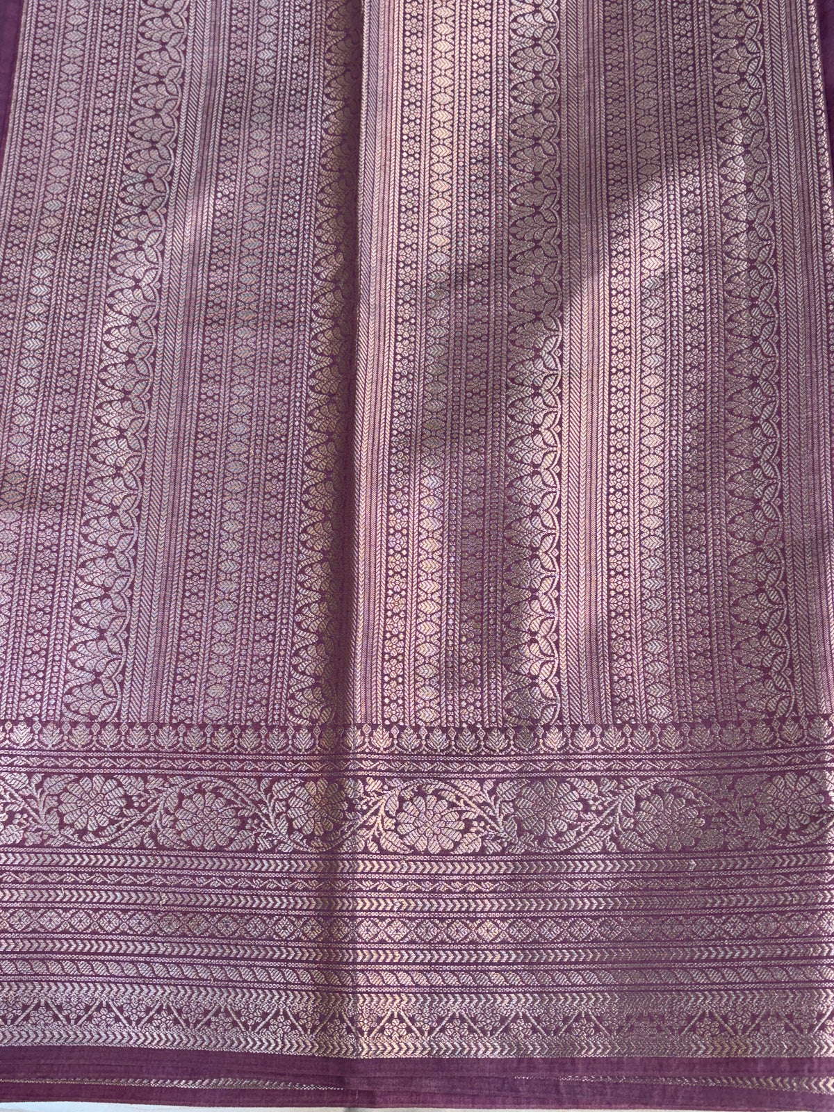 Banarasi soft katan silk saree in blackcurrent blue colour