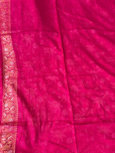 Beautiful pure premium cotton jamdani saree