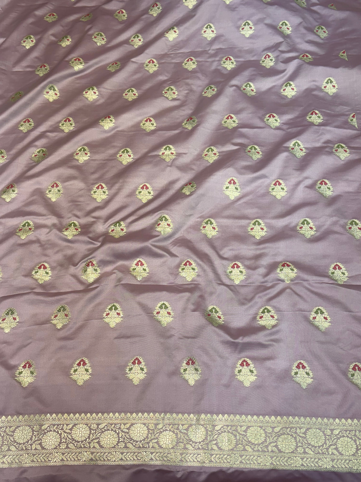 Beautiful Banarasi Mashru silk suit i