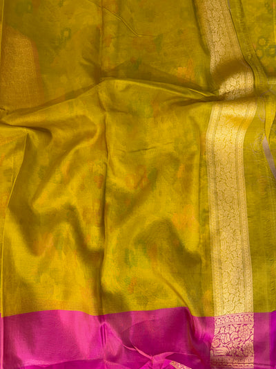 Beautiful pure premium kora jamdani saree