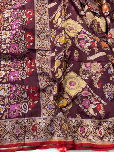 Beautiful pure premium cotton jamdani saree
