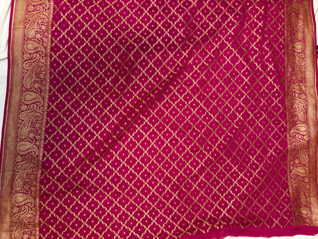 Banarasi pure crepe saree