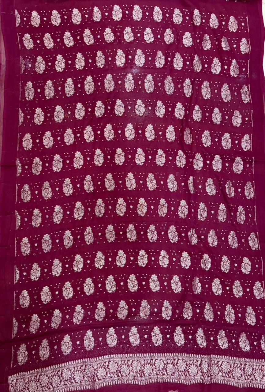 Pure Khaddi Chiffon Suit Set