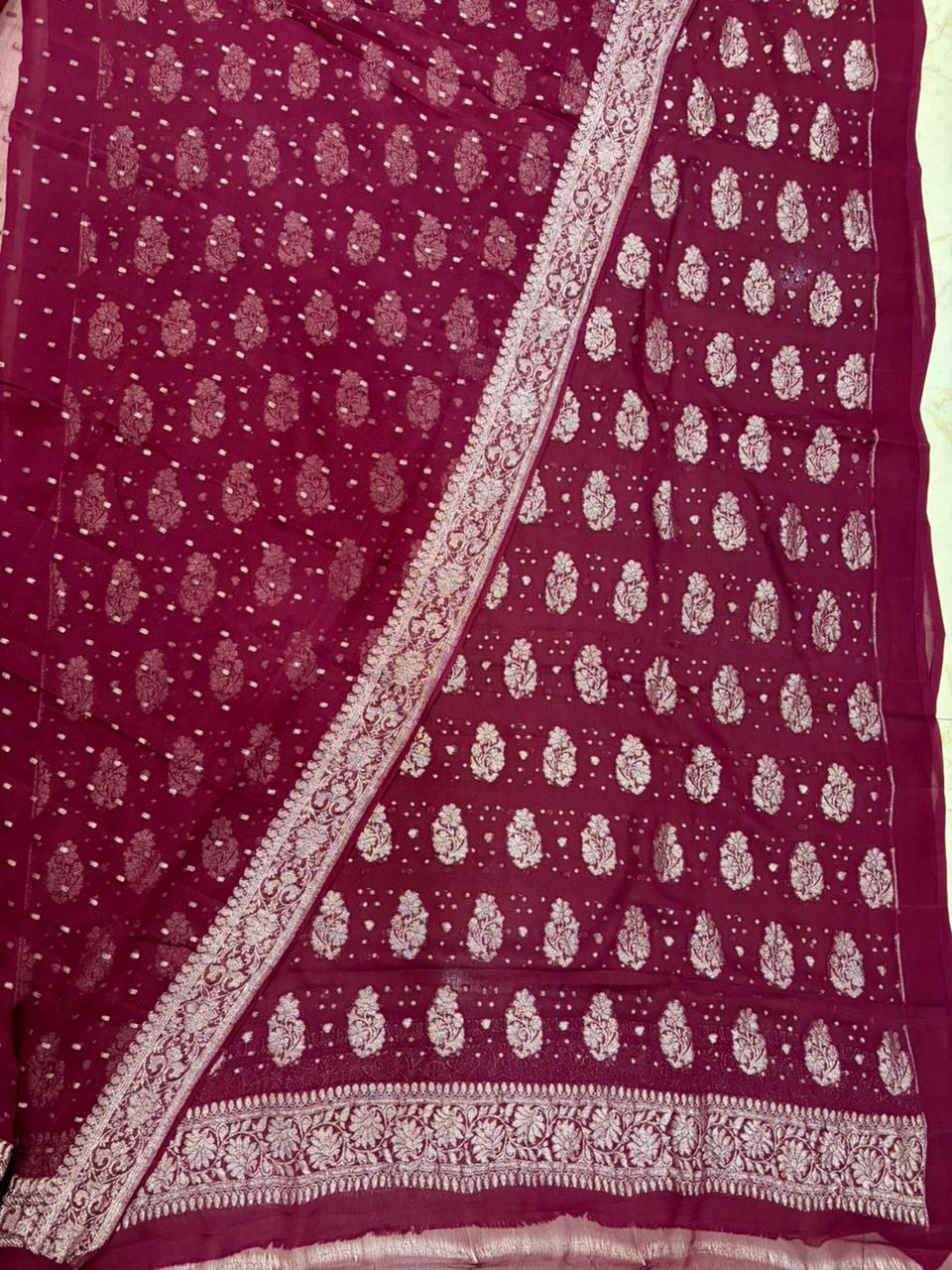 Pure Khaddi Chiffon Suit Set