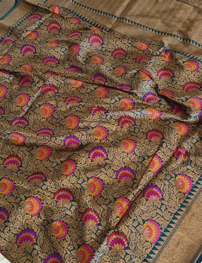 Pure Handloom Katan Silk Saree inspired by Neeta Ambani Mam