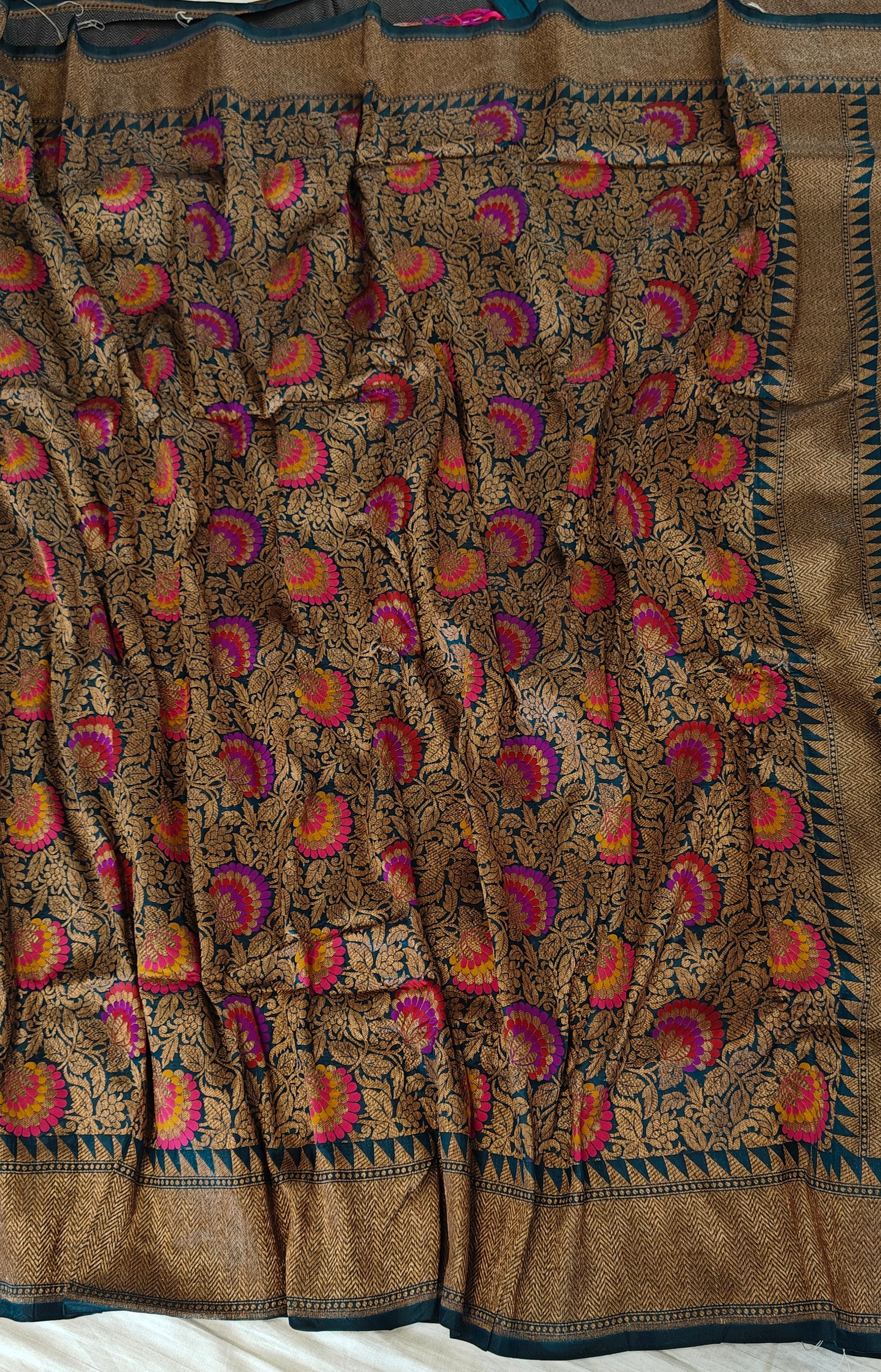 Pure Handloom Katan Silk Saree inspired by Neeta Ambani Mam