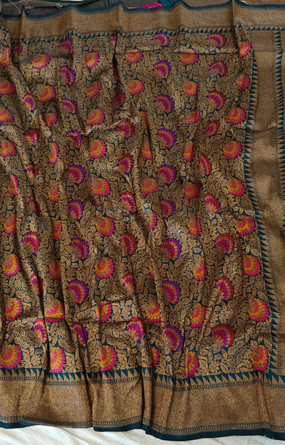 Pure Handloom Katan Silk Saree inspired by Neeta Ambani Mam