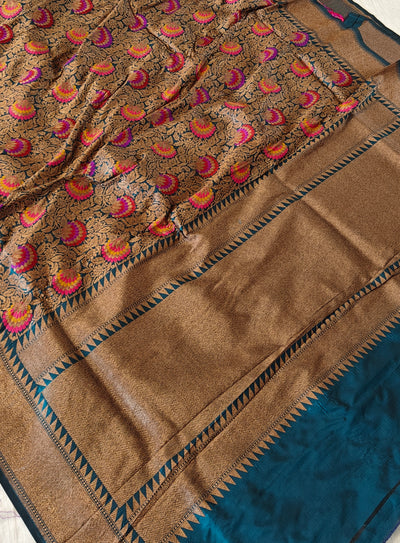 Pure Handloom Katan Silk Saree inspired by Neeta Ambani Mam